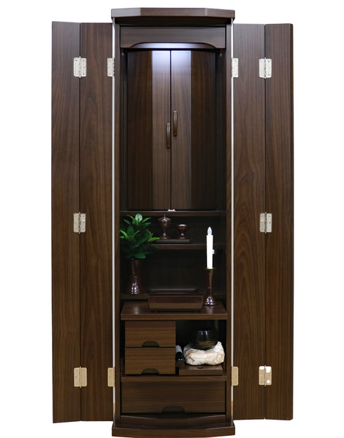 Soka Gakkai Furniture-style Buddhist Altar "Respe" Manually-operated Cabinet Door Available in 2 Colors